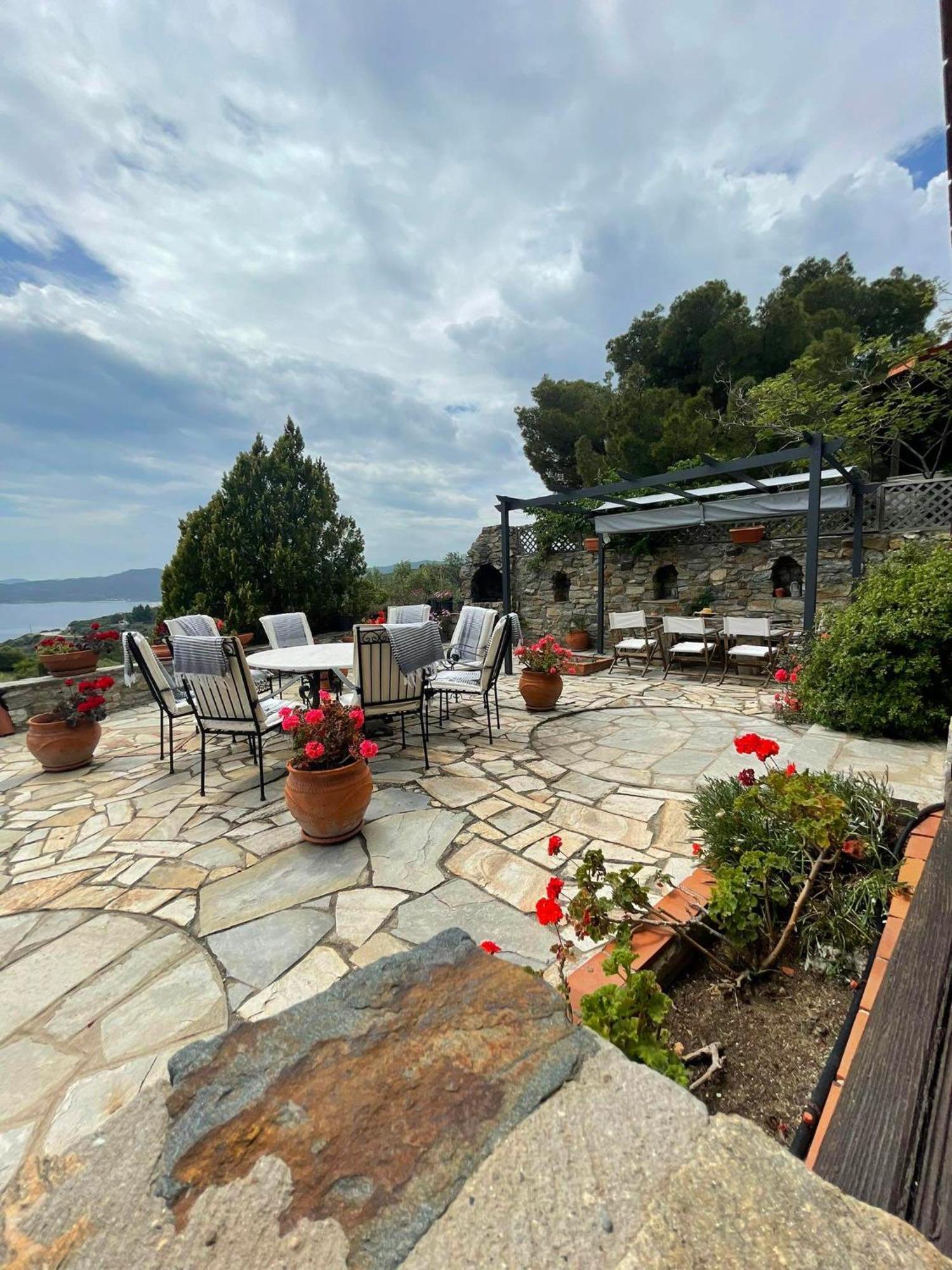 Villa Athos Sárti Exterior foto